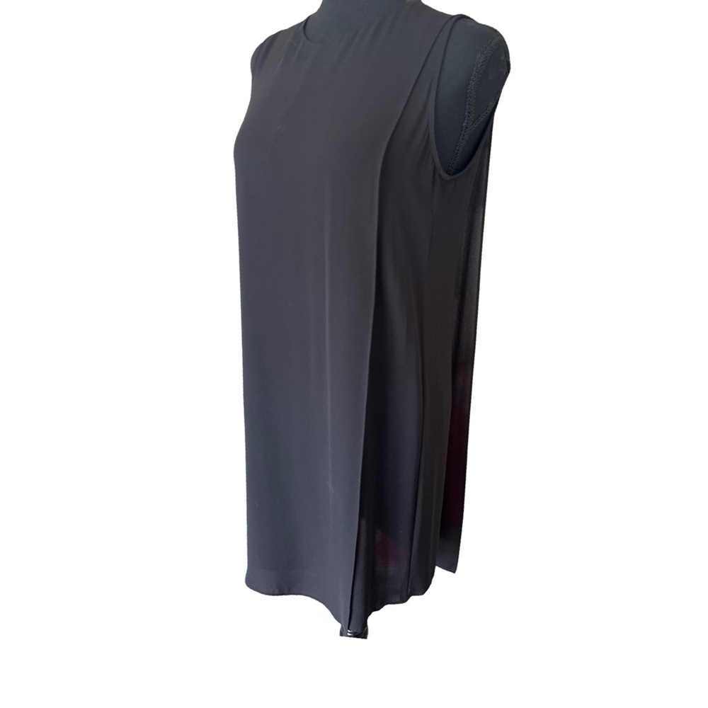 Noir | Little Black Shift Dress | Lightweight | Sleeveless | Size Small